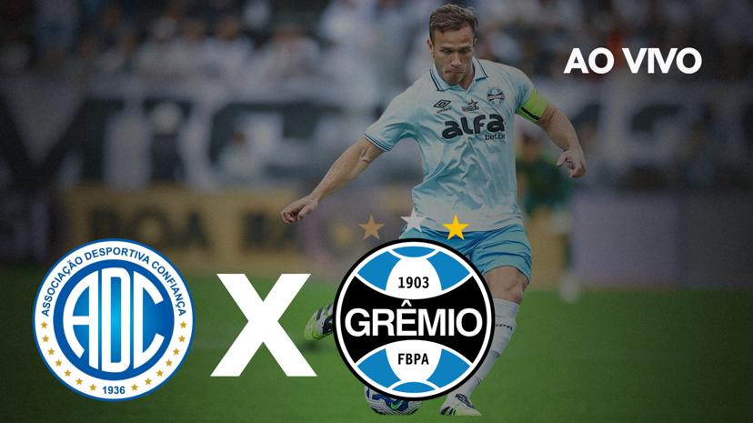 Confiança x Grêmio: Tricolor decide vaga após 2x0 em Porto Alegre