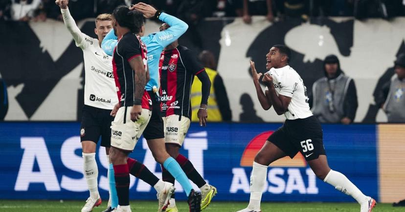 Corinthians cobra CBF por lance com Gui Negão contra Vitória