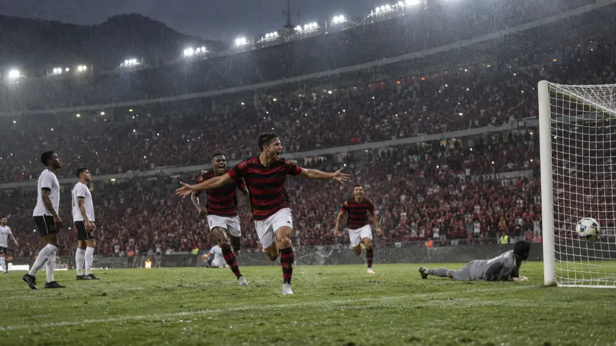 Flamengo 2x1 Corinthians: Bruno Henrique devolve a ponta