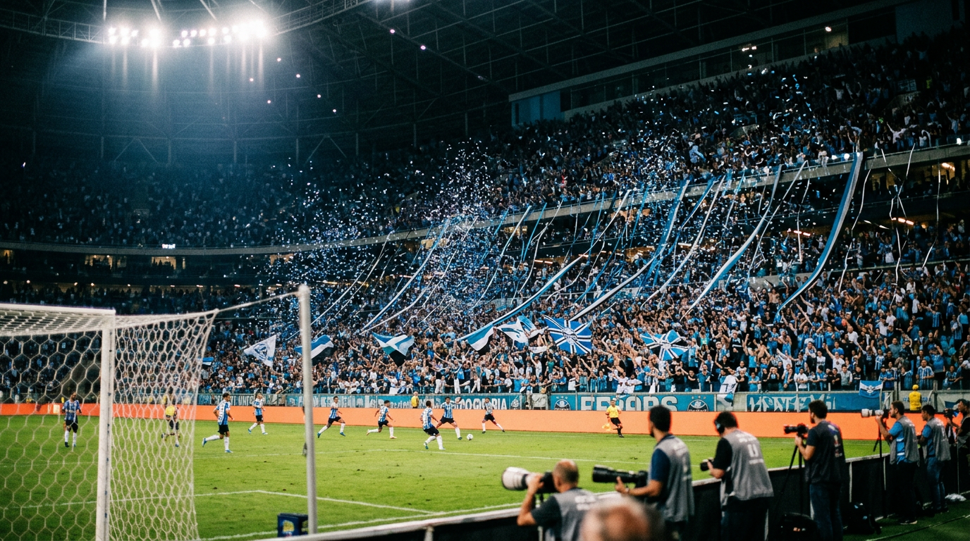 Grêmio 3x0 Internacional: a noite em que o Gre-Nal 450 virou festa tricolor