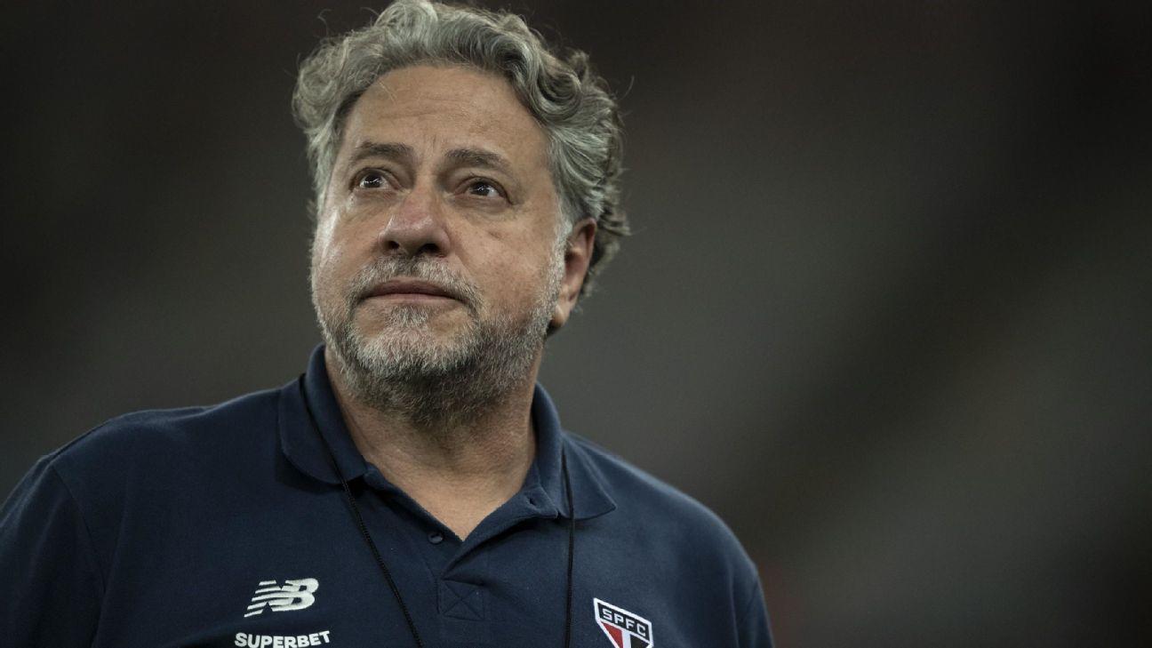 Julio Casares se defende na investigação do São Paulo