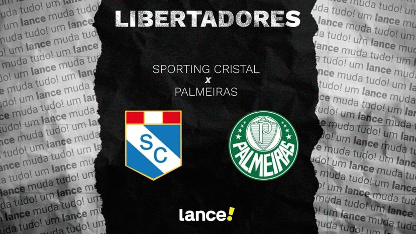 Palmeiras encara Sporting Cristal em Lima por liderança do Grupo F