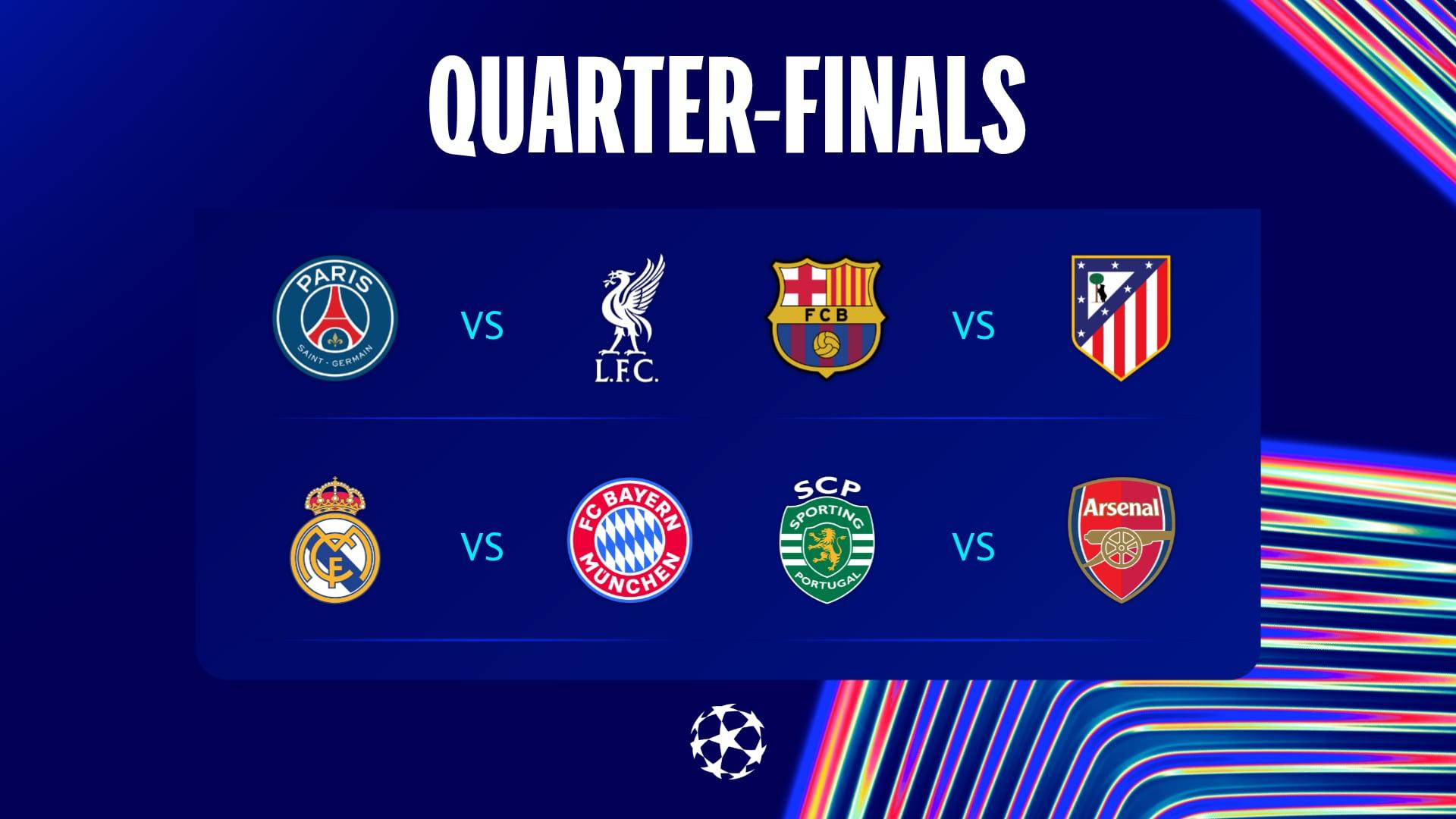 Real Madrid recebe Bayern e abre as quartas da Champions amanhã