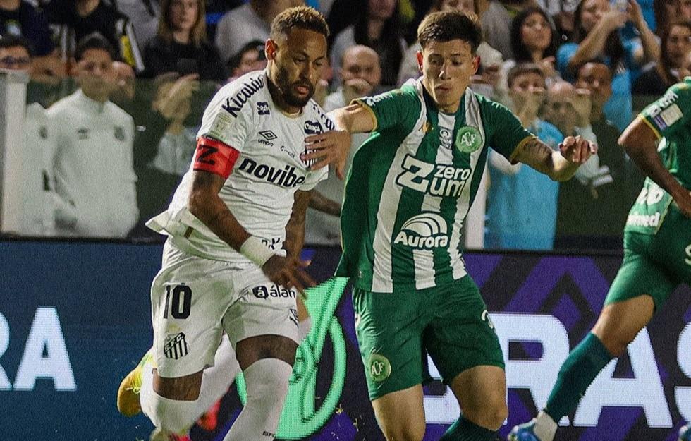 Santos 2x2 Chapecoense: Neymar salva, a Vila não engana
