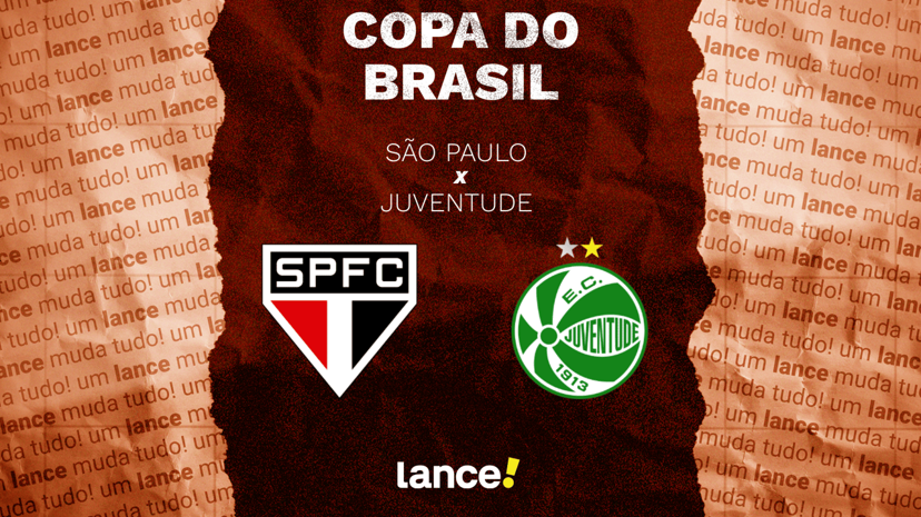 São Paulo x Juventude: Copa do Brasil 2026 — horário, escalações e onde assistir