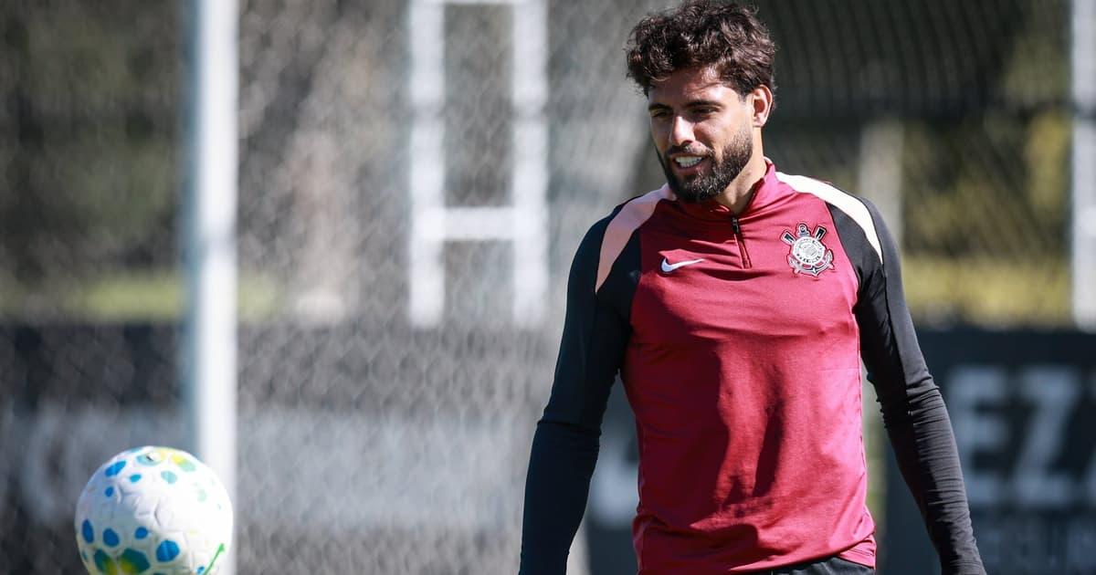 Yuri Alberto volta a treinar e mira retorno no Corinthians