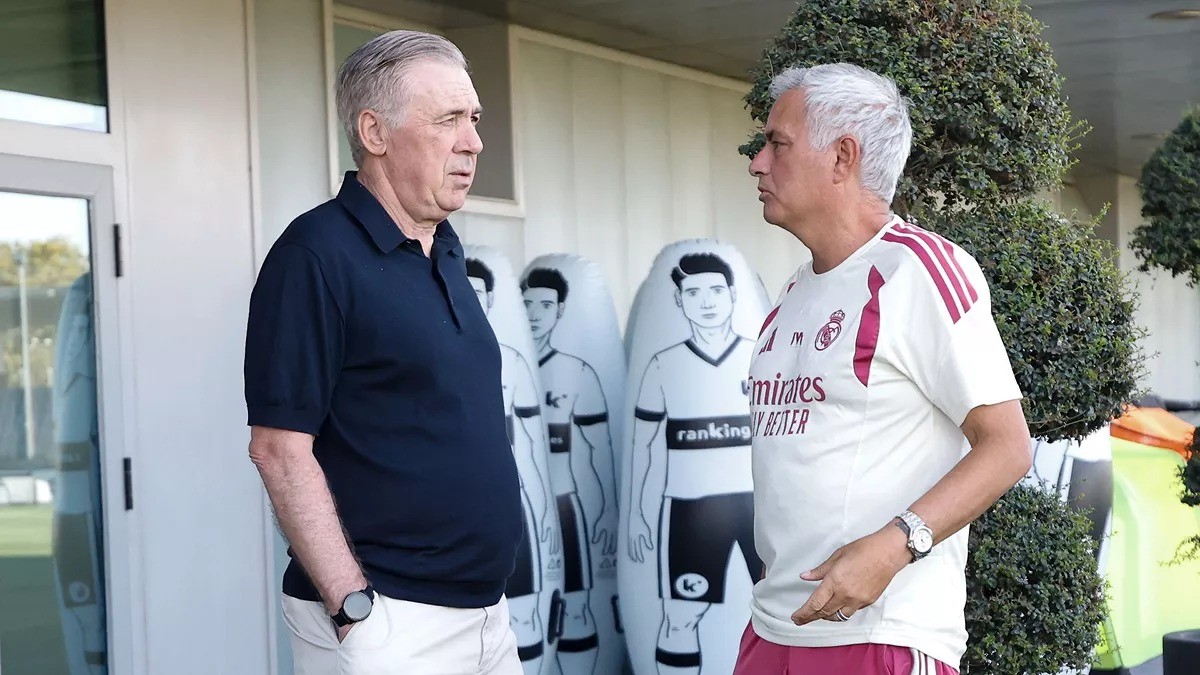 Ancelotti visita Real Madrid antes da lista da Seleção
