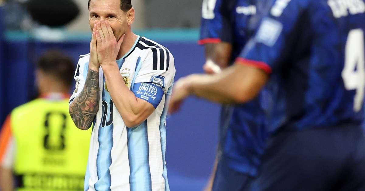 Argentina 3x2 Cabo Verde: susto na prorrogação e vaga nas oitavas