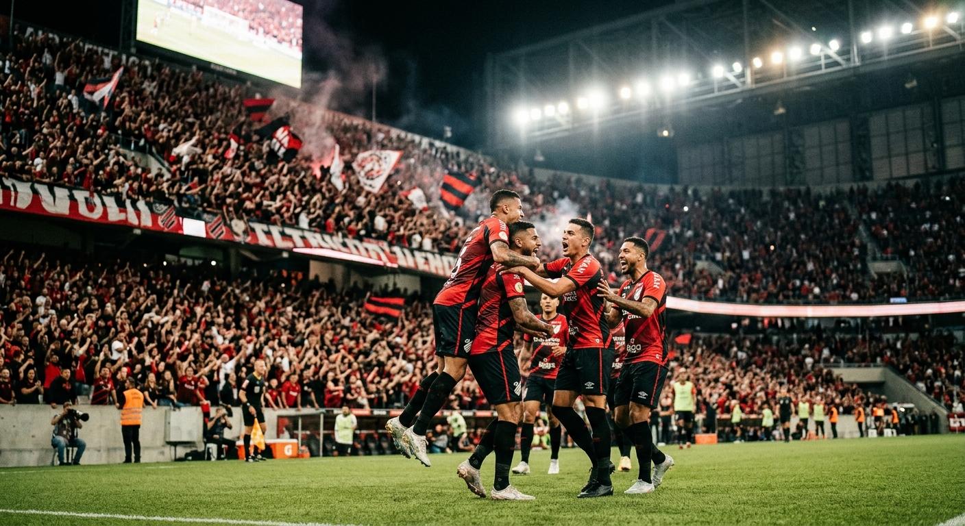 Athletico-PR: os números do Furacão que lidera a perseguição no Brasileirão 2026