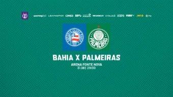 Bahia x Palmeiras: onde assistir às quartas do Brasileiro Feminino