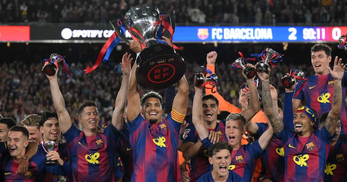 Barcelona campeão da La Liga: 2x0 no Real e bi de Hansi Flick