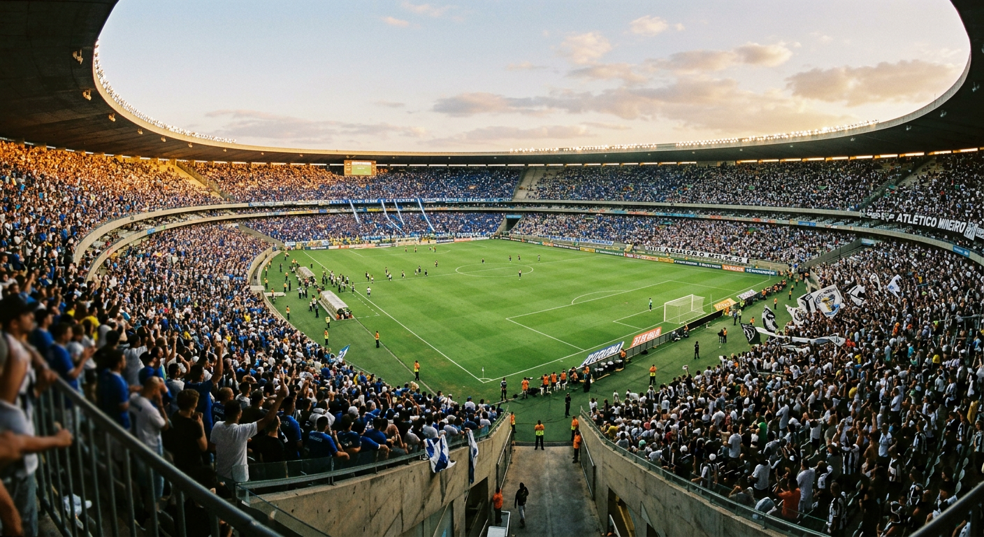 Cruzeiro x Atlético-MG decidem final do Mineiro 2026 no Mineirão