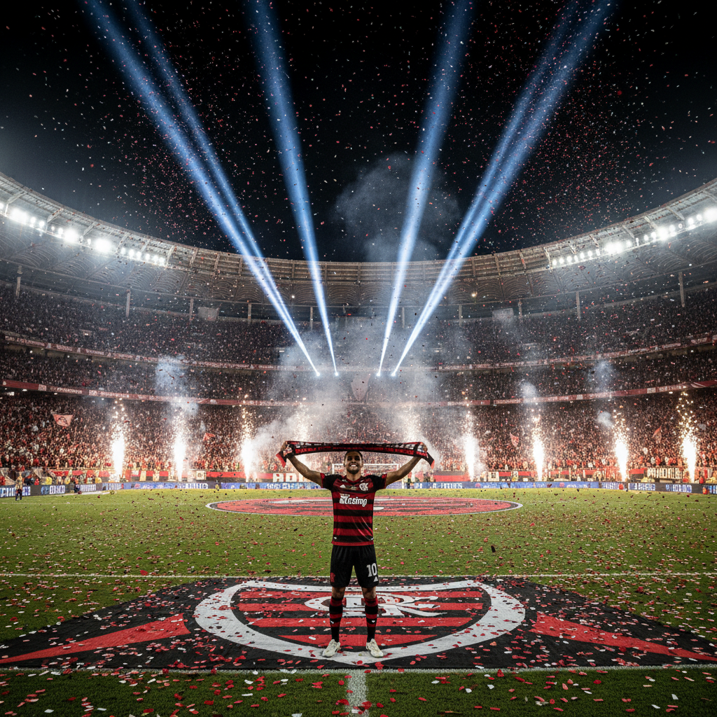 Flamengo anuncia reforço de peso para o meio-campo na temporada 2026