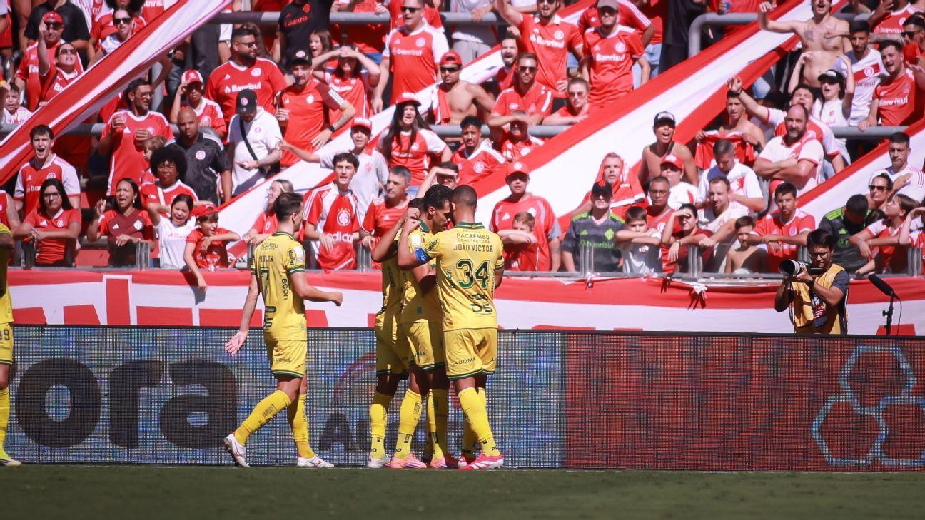 Mirassol vence Inter no Beira-Rio e sai da lanterna — Rodada 12