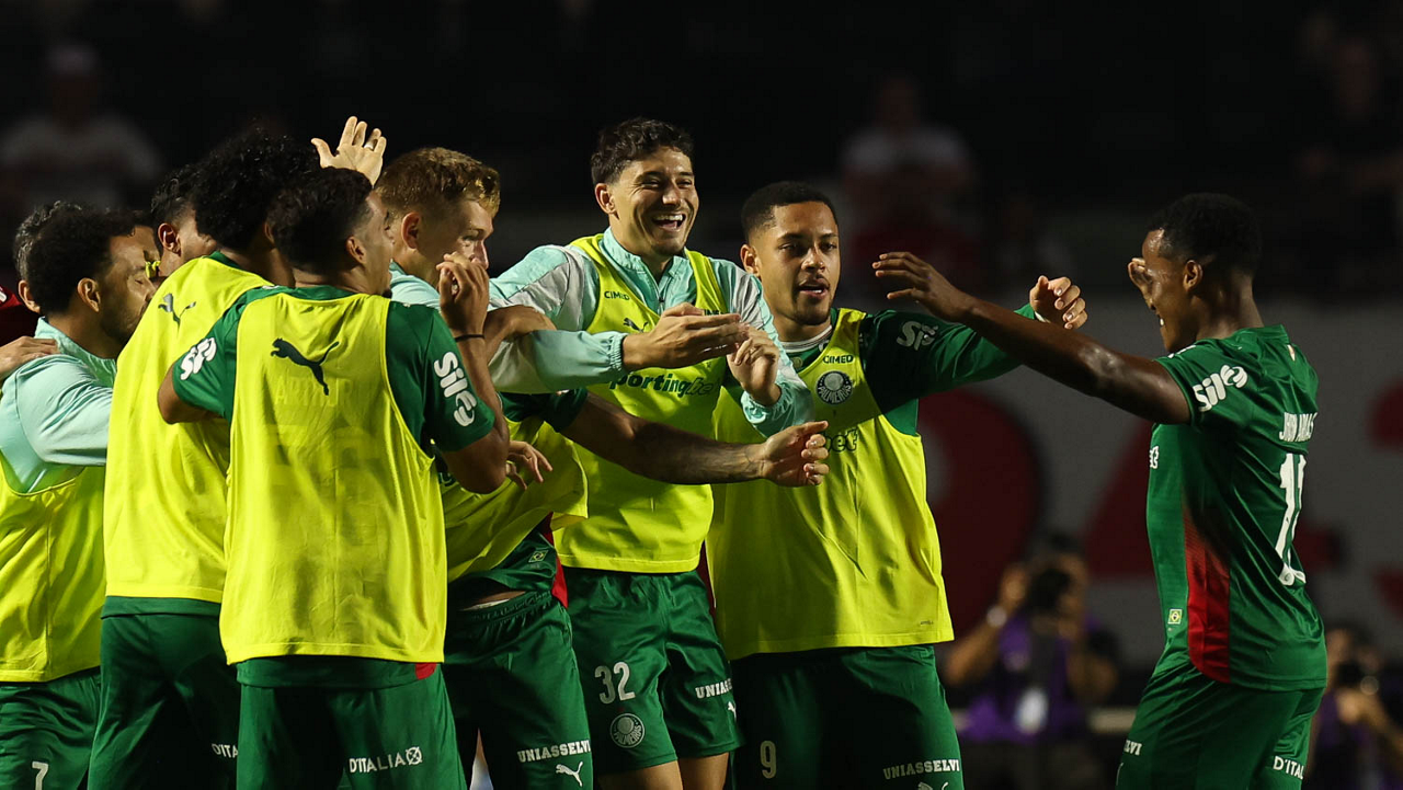 Palmeiras em números: o que explica a liderança isolada no Brasileirão 2026