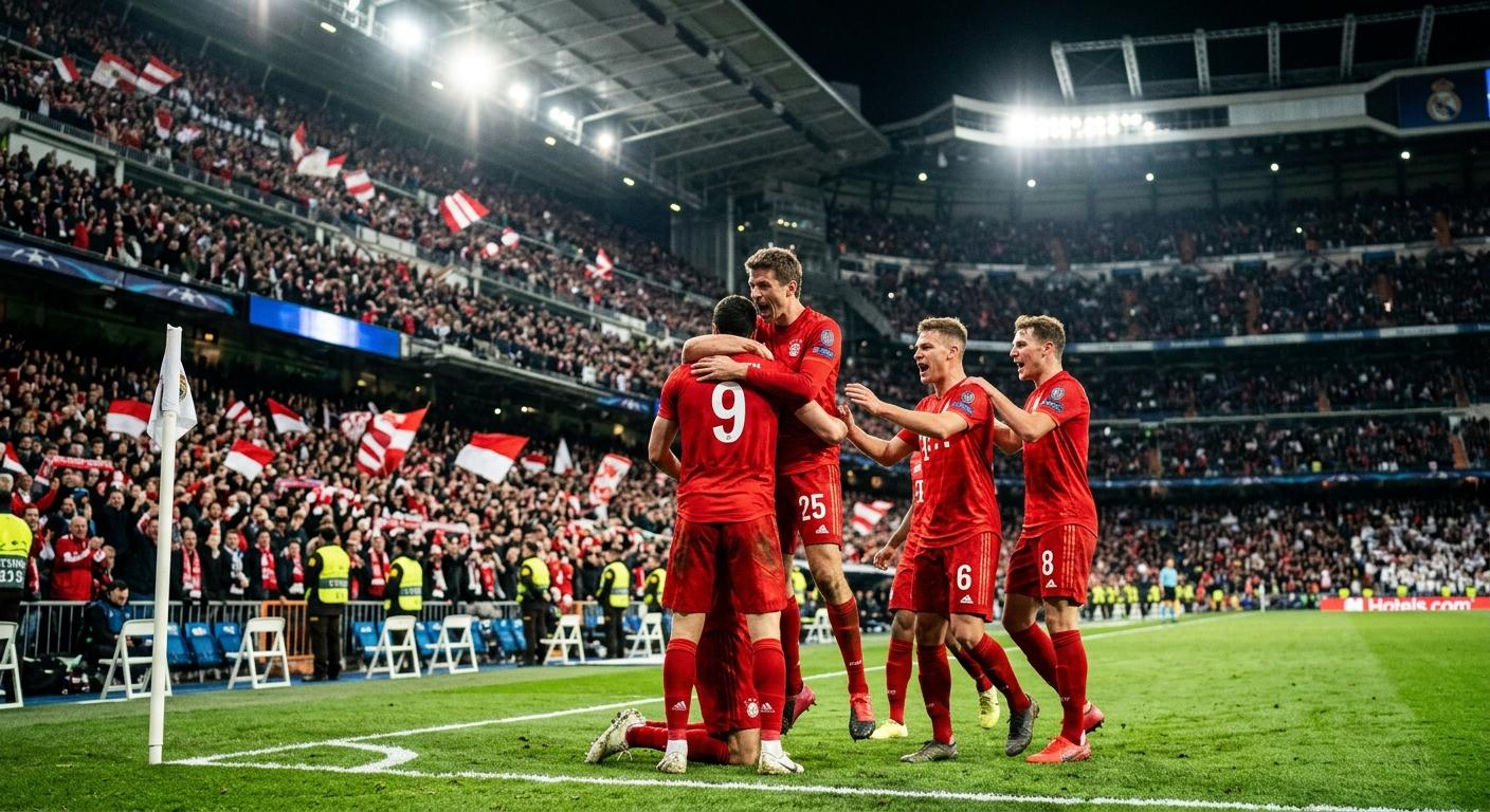 Bayern derruba Real Madrid 2-1 no Bernabéu e abre vantagem nas quartas