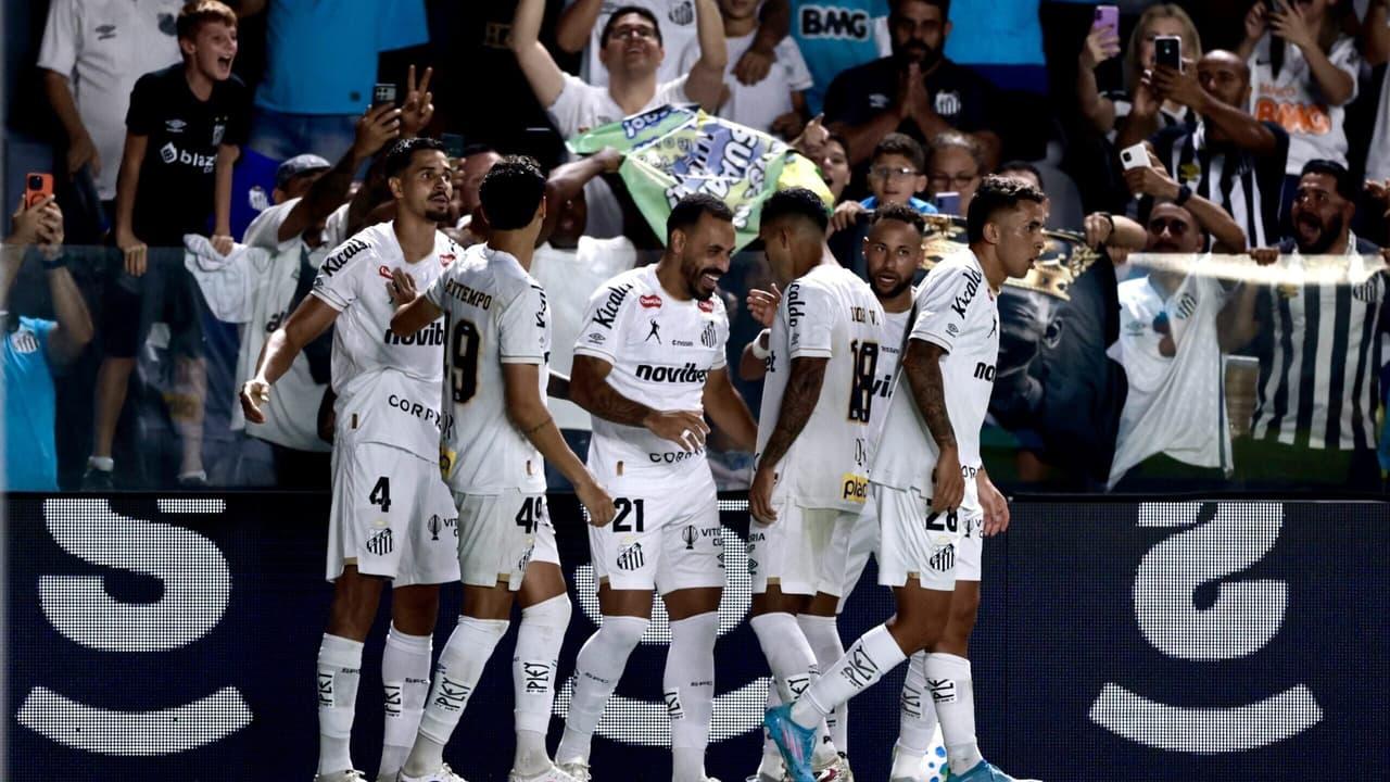 Santos com Neymar e Gabigol juntos: os números da vitória sobre o Atlético-MG